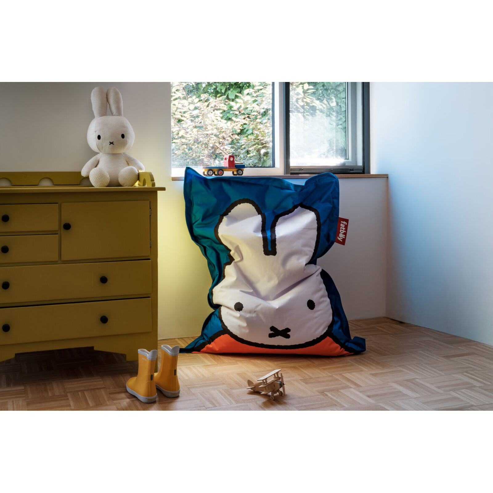 Fatboy junior beanbag miffy blue