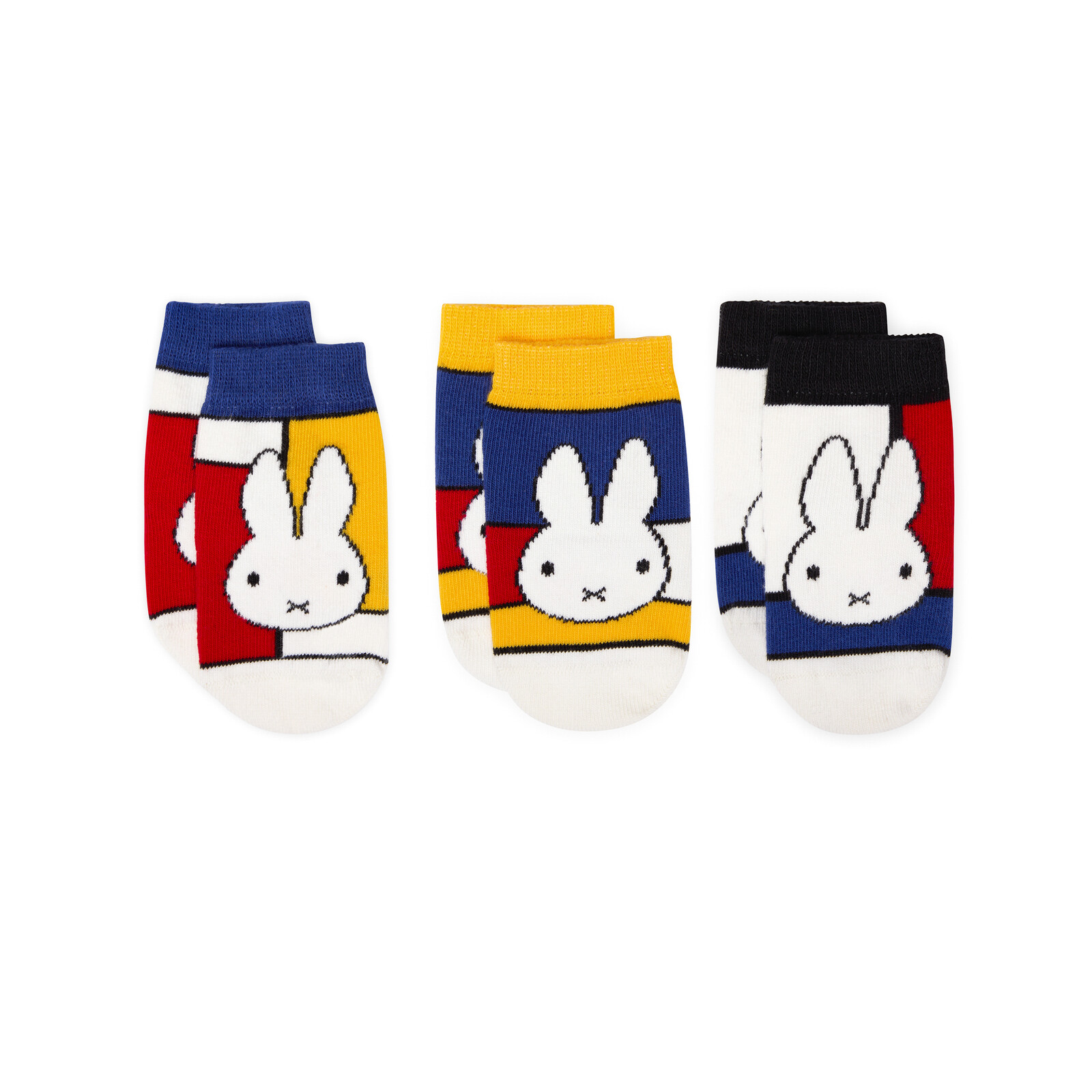 baby socks miffy mondrian box