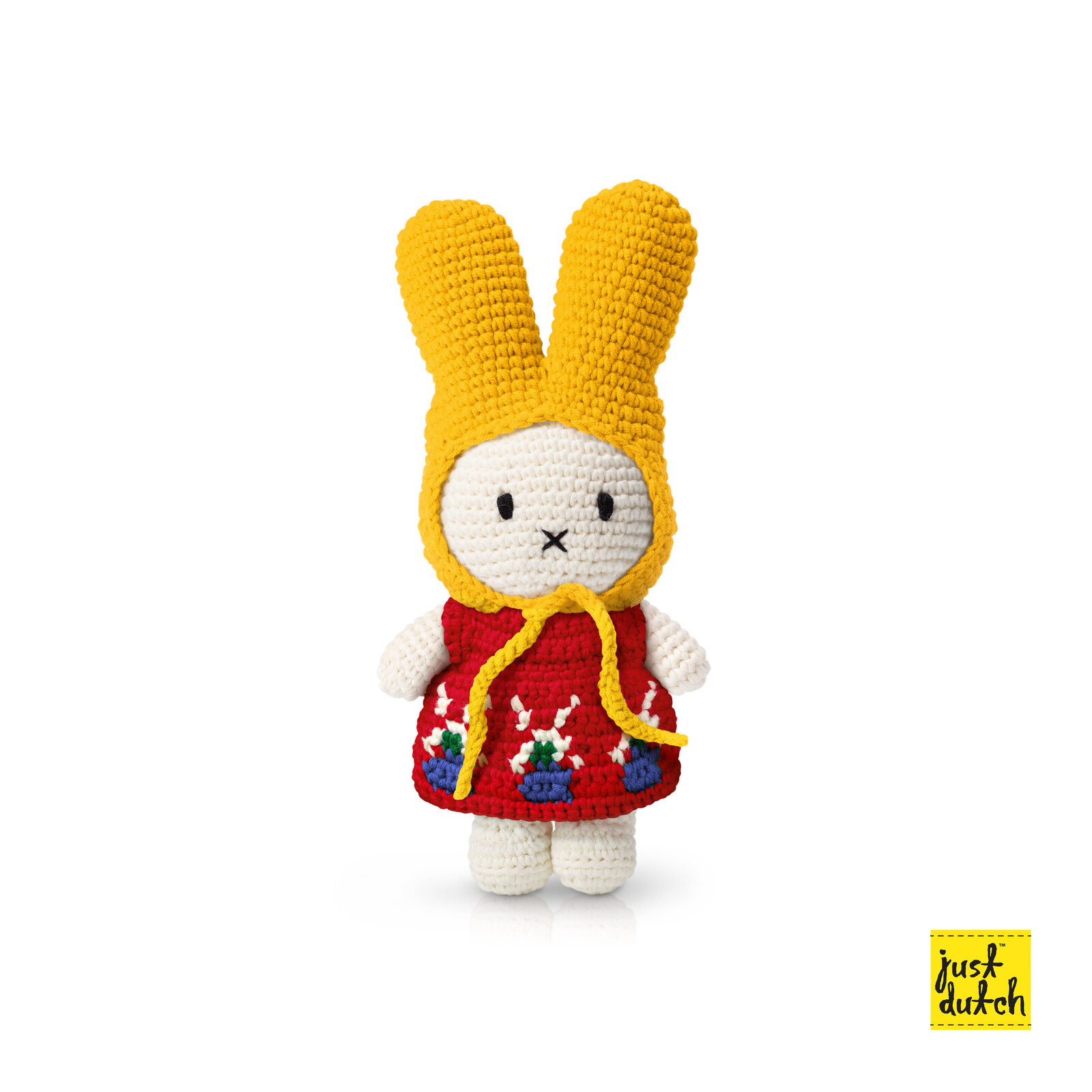 miffy handmade and her windmill dress and yellow hat