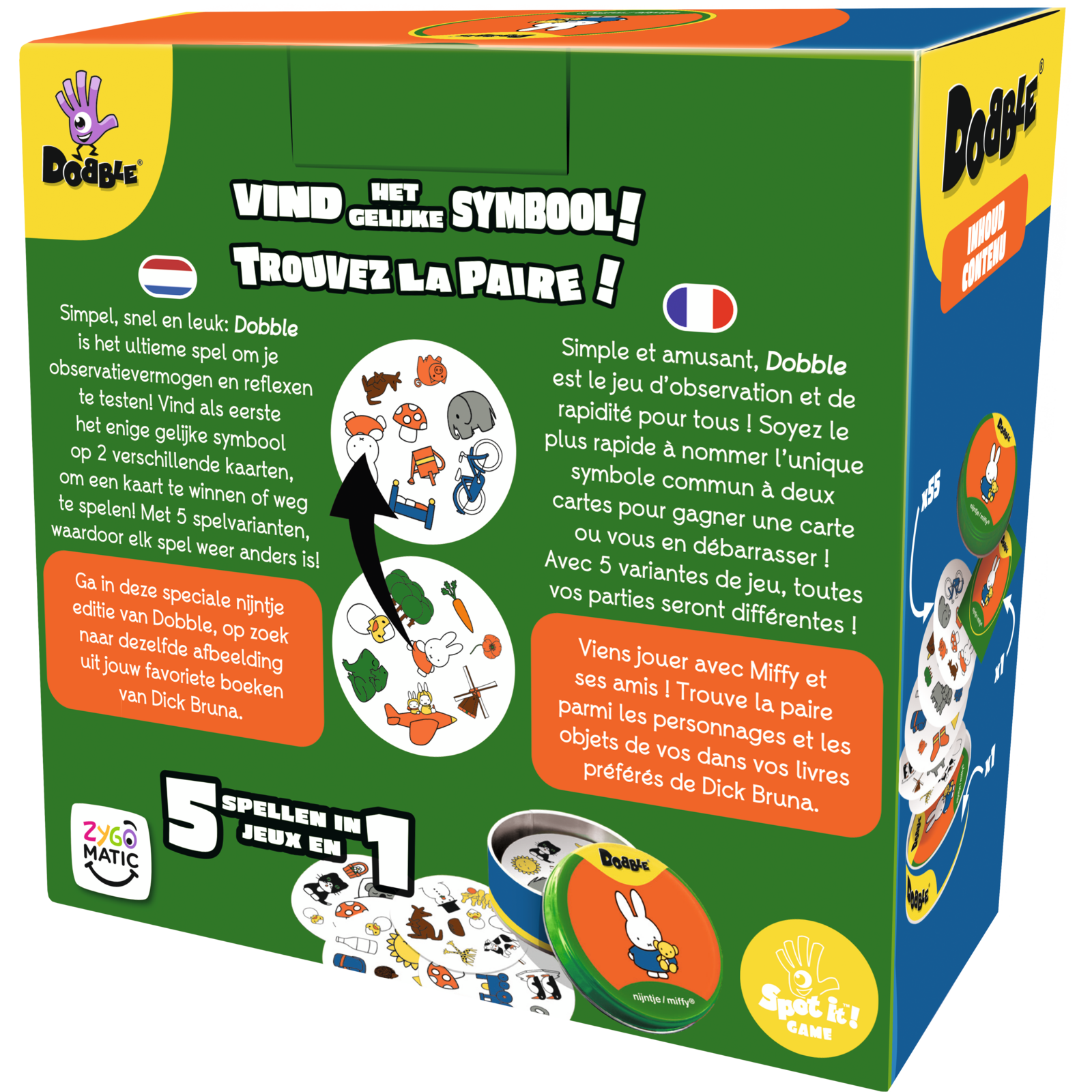 dobble miffy card game