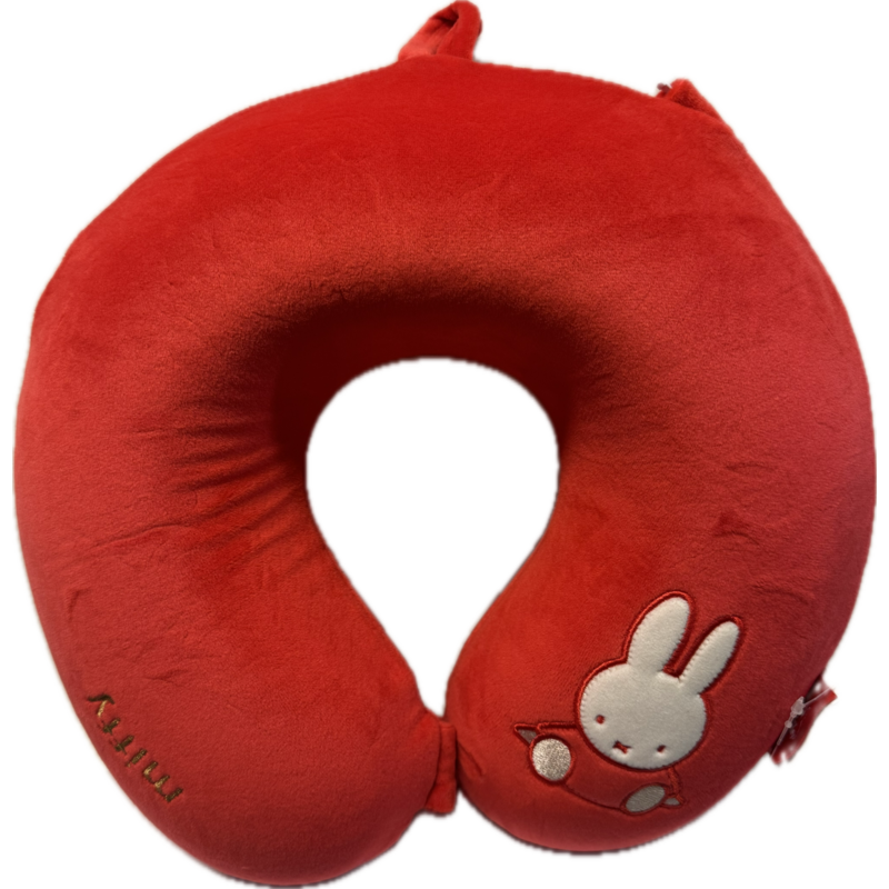 Miffy Nackenkissen rot