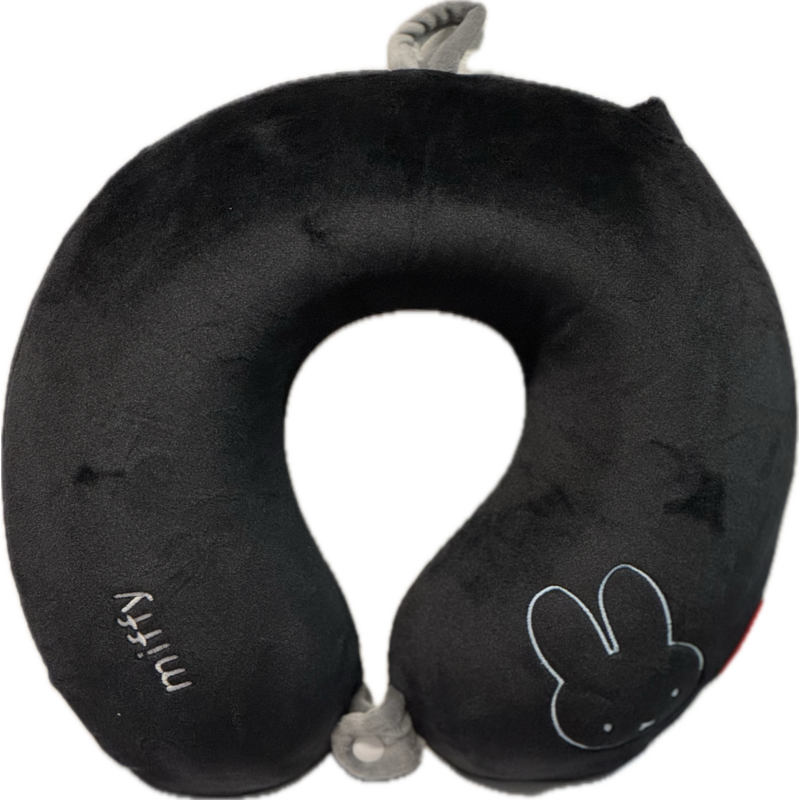 Neck pillow miffy black