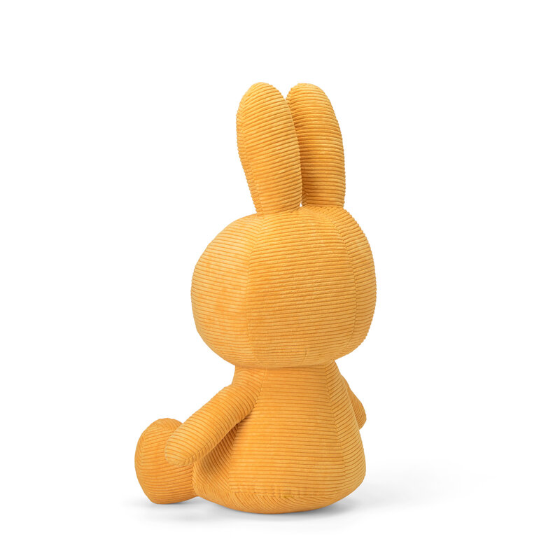 Miffy Sitting Corduroy Yellow - 70 cm - 27.5"