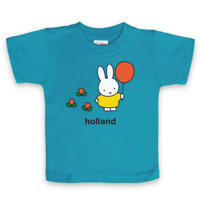 T-Shirt Miffy Ballon türkis Größe 104