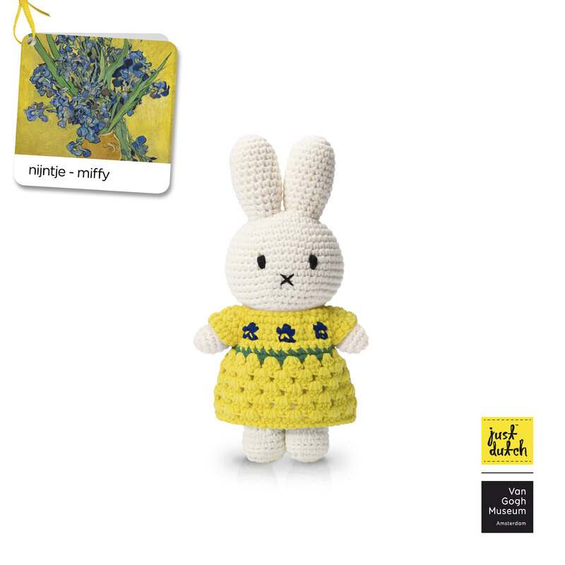 Miffy Handmade und ihr neues Van-Gogh-Iris-Kleid