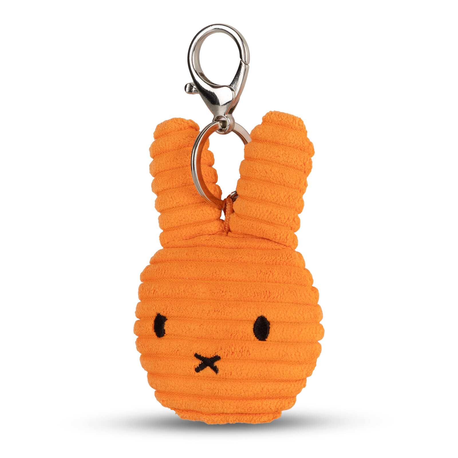 Miffy Flat Keychain ECO Corduroy - 10 cm - Orange