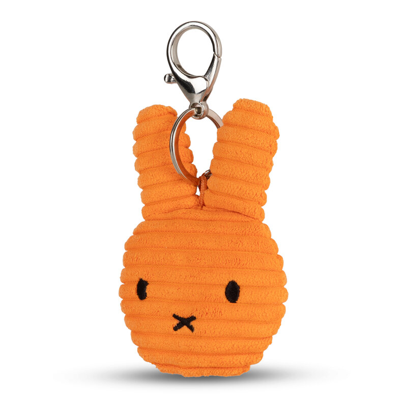 Miffy Flacher Schlüsselanhänger aus Öko-Cord – 10 cm – Orange