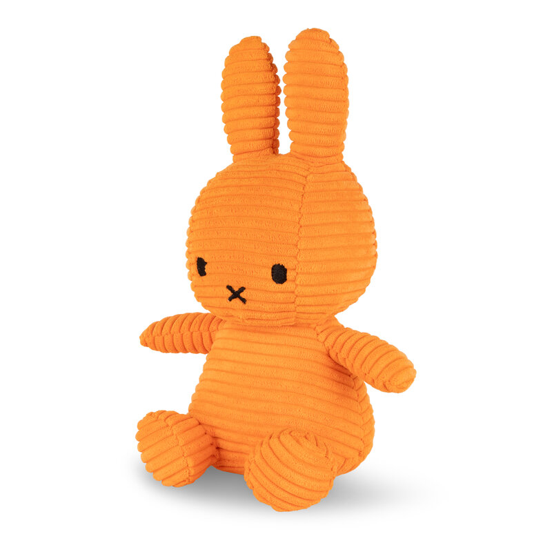 Miffy ECO Corduroy - 23 cm - Orange