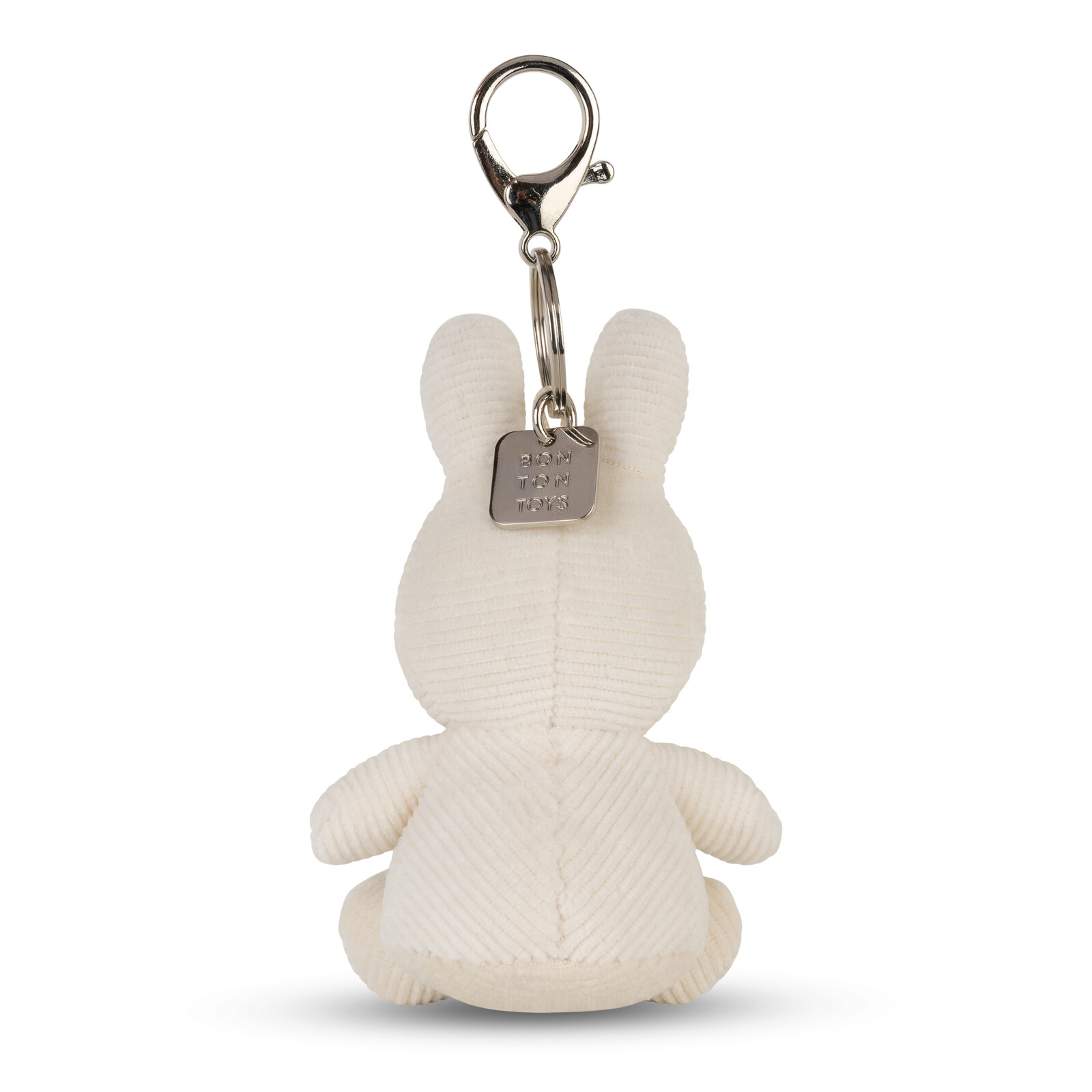 Miffy Schlüsselanhänger mit vierblättrigem Kleeblatt, cremeweiß - 10 cm - 4