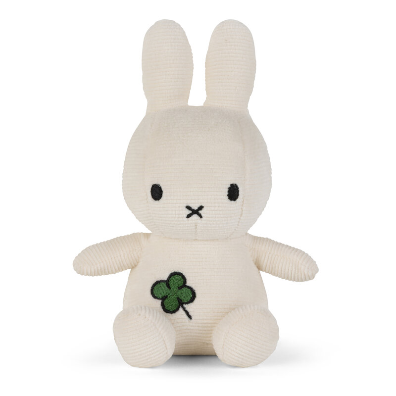 Miffy Vierblättriges Kleeblatt, Cremeweiß - 18 cm - Cremeweiß
