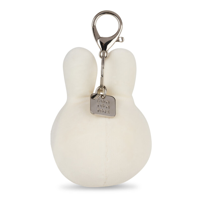 Miffy Squish Ball Schlüsselanhänger – 9 cm – Cremeweiß