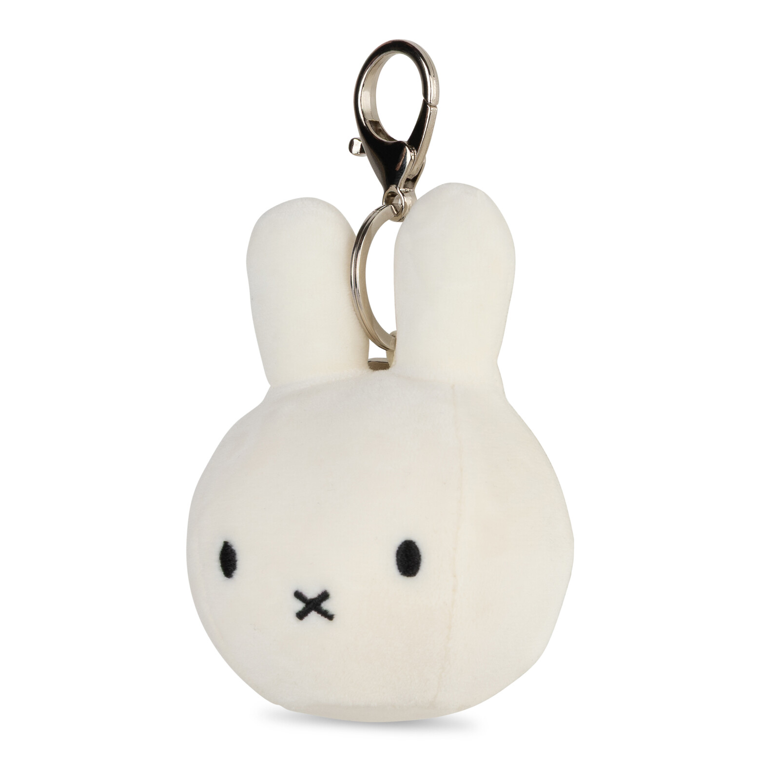 Miffy Squish Ball Schlüsselanhänger – 9 cm – Cremeweiß