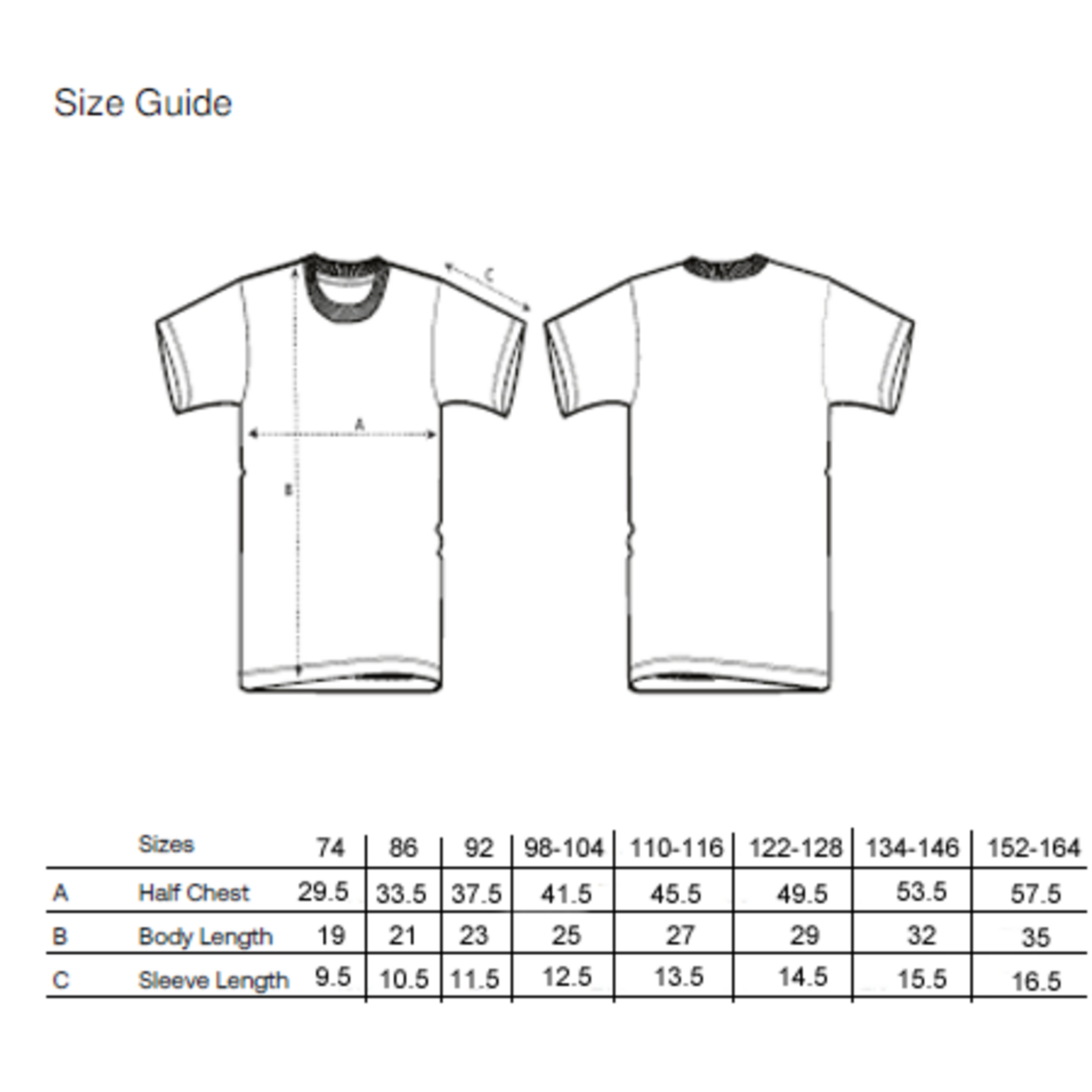 T-Shirt Miffykopf blau Größe 110-116