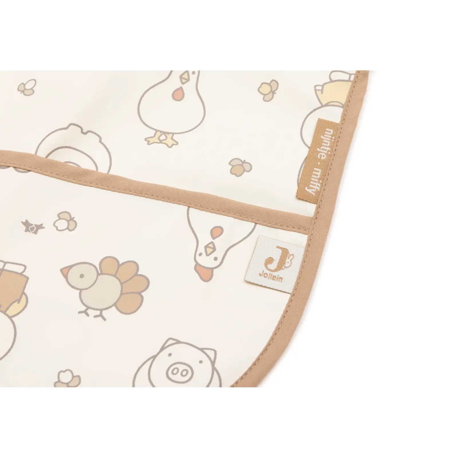 Waterproof Bib with Sleeve - Miffy Family Farm