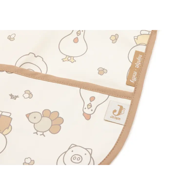 Waterproof Bib with Sleeve - Miffy Family Farm
