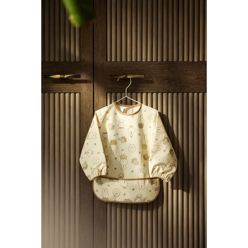 Waterproof Bib with Sleeve - Miffy Family Farm