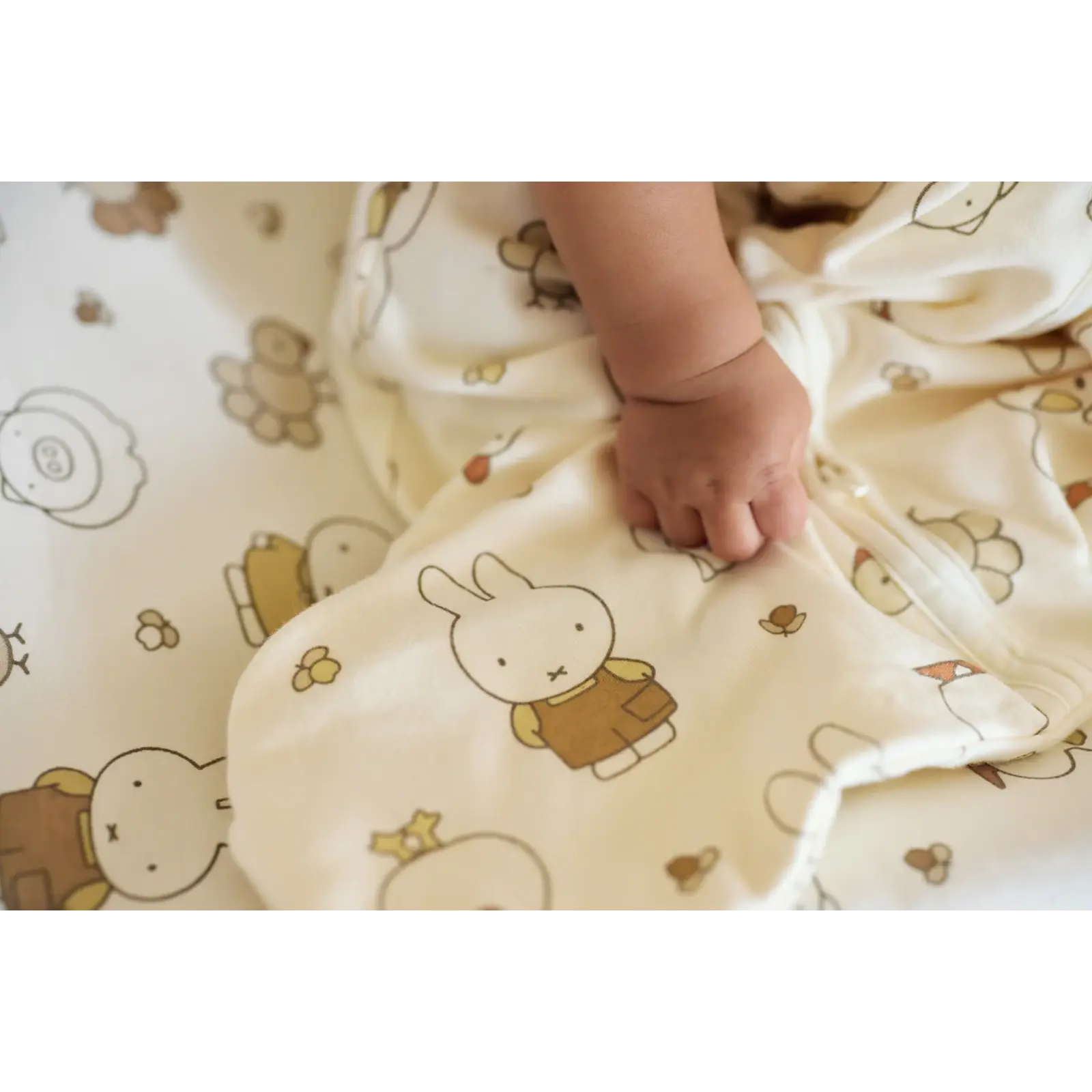 Jersey Sleeping Bag 110cm - Miffy Family Farm