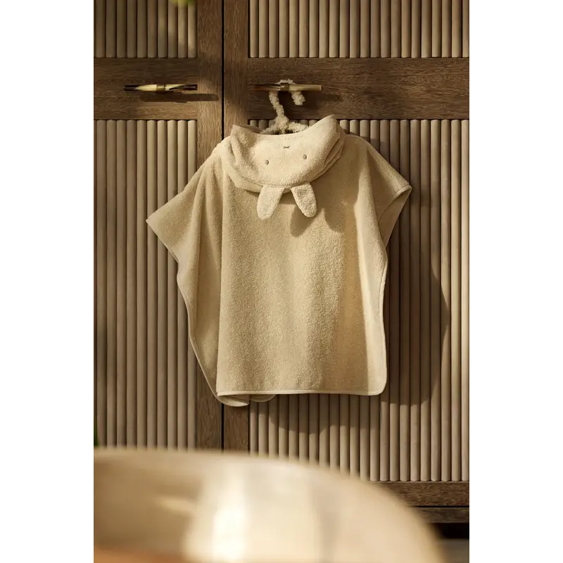 Miffy Frottee-Badeponcho – Warmer Sand
