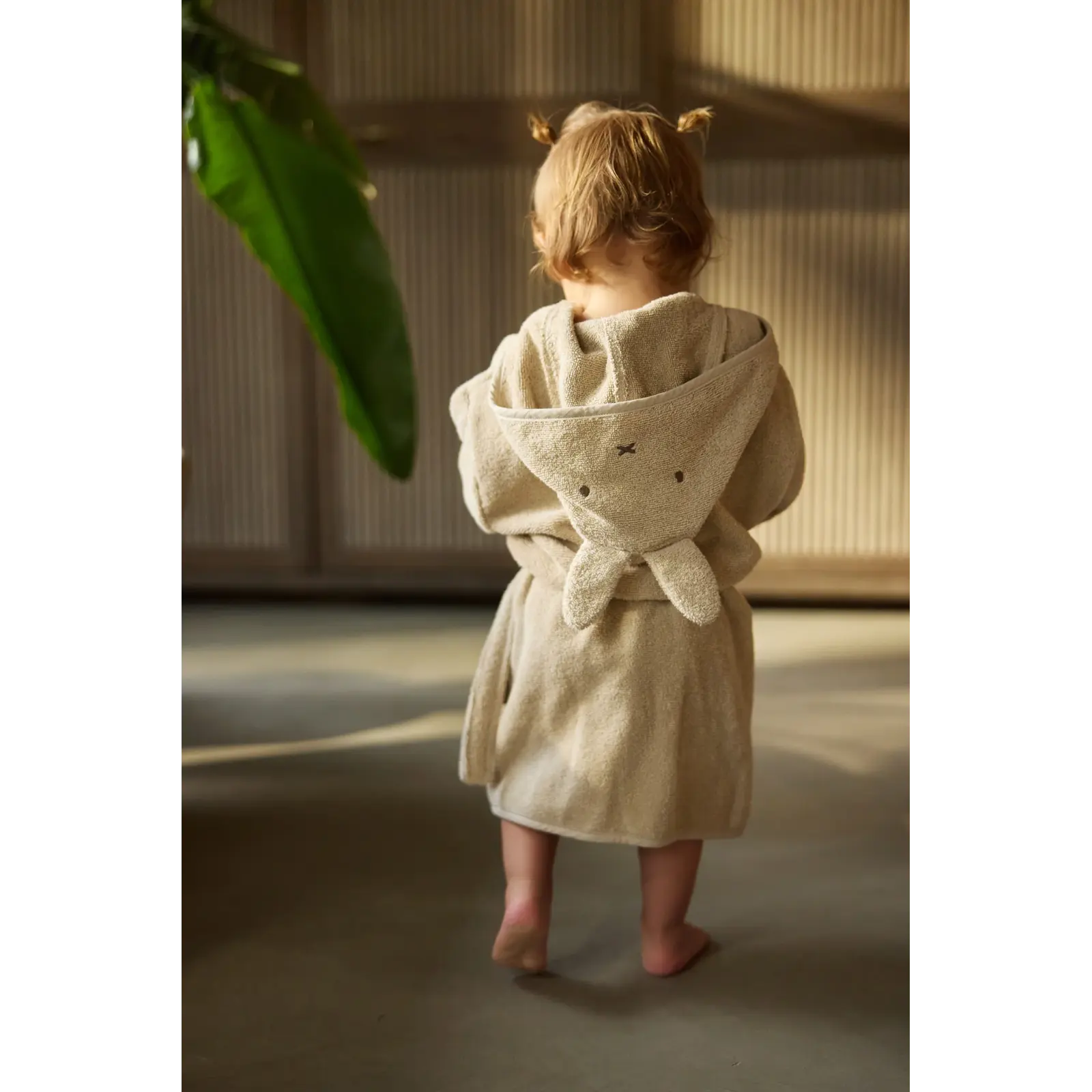 Badjas Badstof 1-2 jaar Miffy - Warm Sand