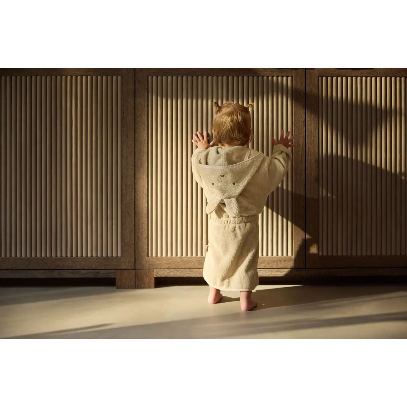 Badjas Badstof 1-2 jaar Miffy - Warm Sand