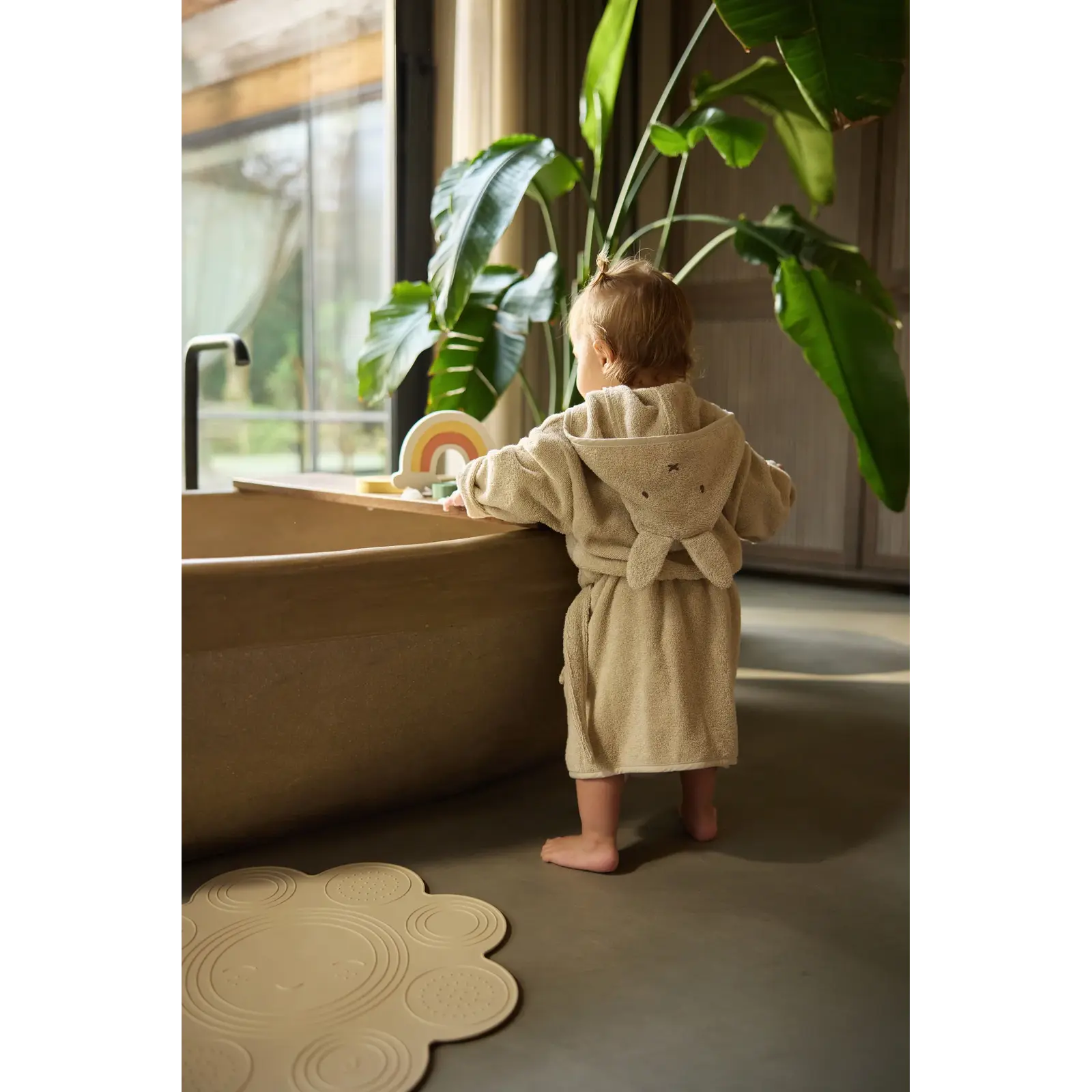 Miffy Frotteebademantel 1-2 Jahre - Warm Sand