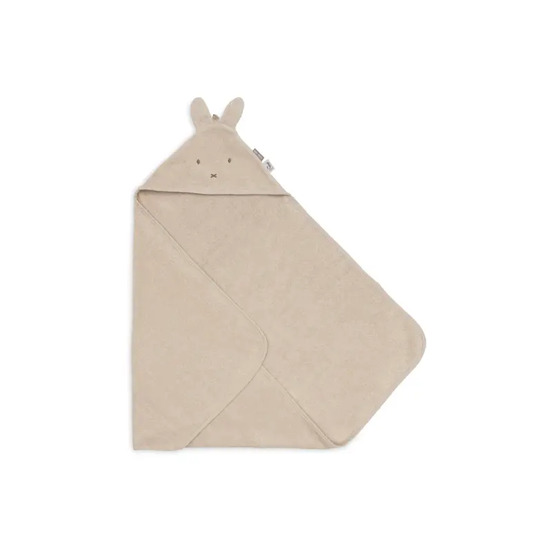 Bath cape terry cloth 75x75cm Miffy - Warm Sand
