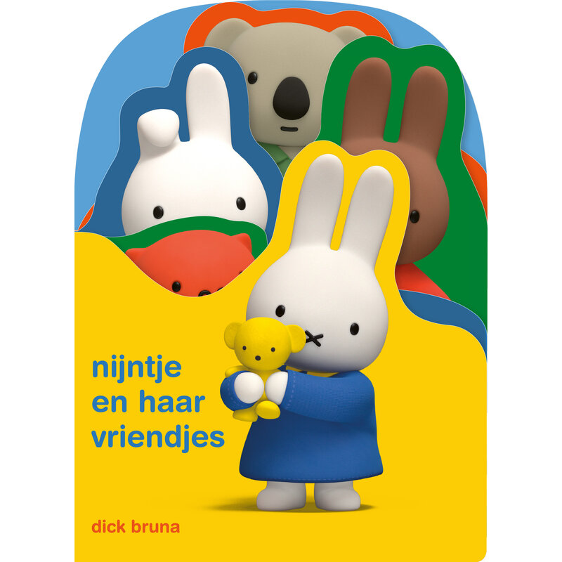 nijntje en haar vriendjes - extra groot kartonboek
