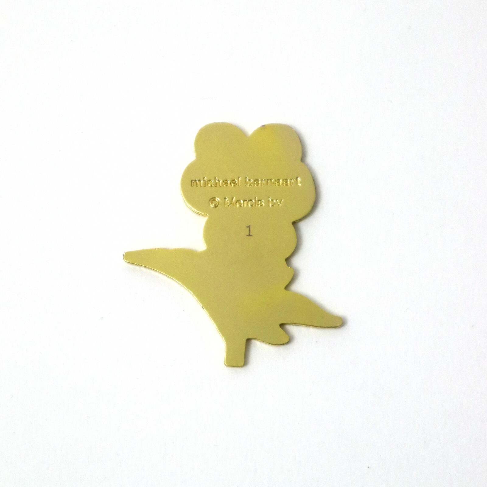 brooch Dick Bruna Violet