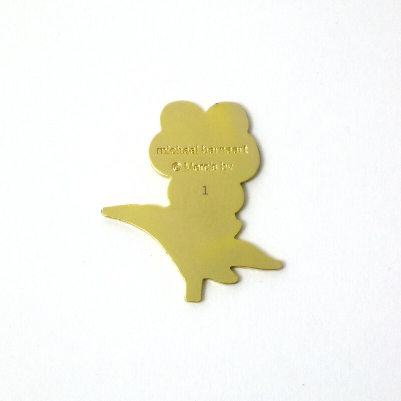 broche Dick Bruna Viooltje