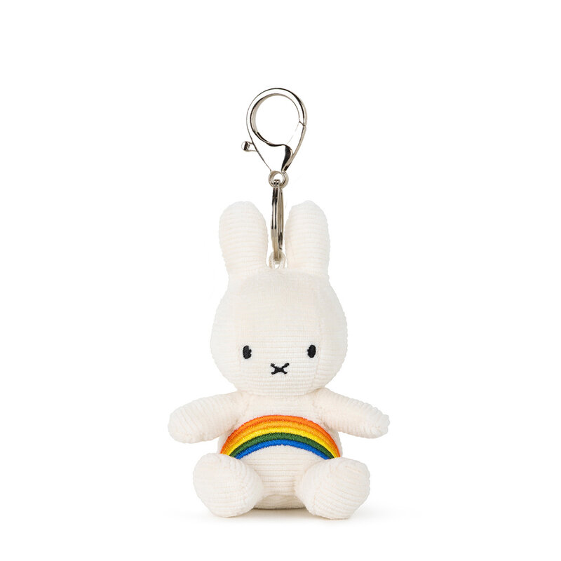 Miffy Regenbogen Schlüsselanhänger Off White 10 cm - 4''nw