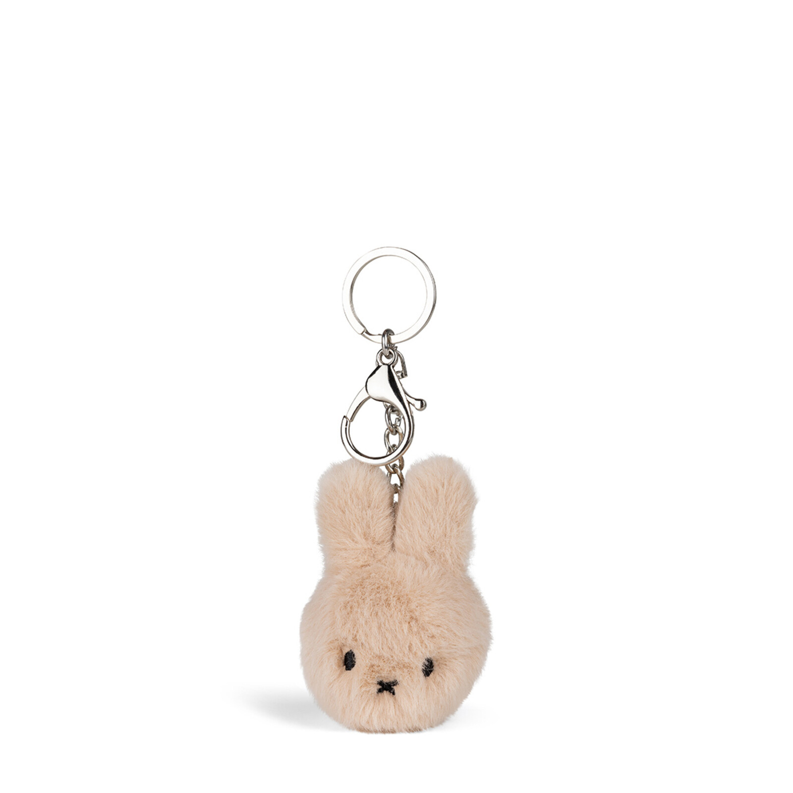 Miffy ECO Fuzzy Schlüsselanhänger Beige - 8 cm - 3'nw
