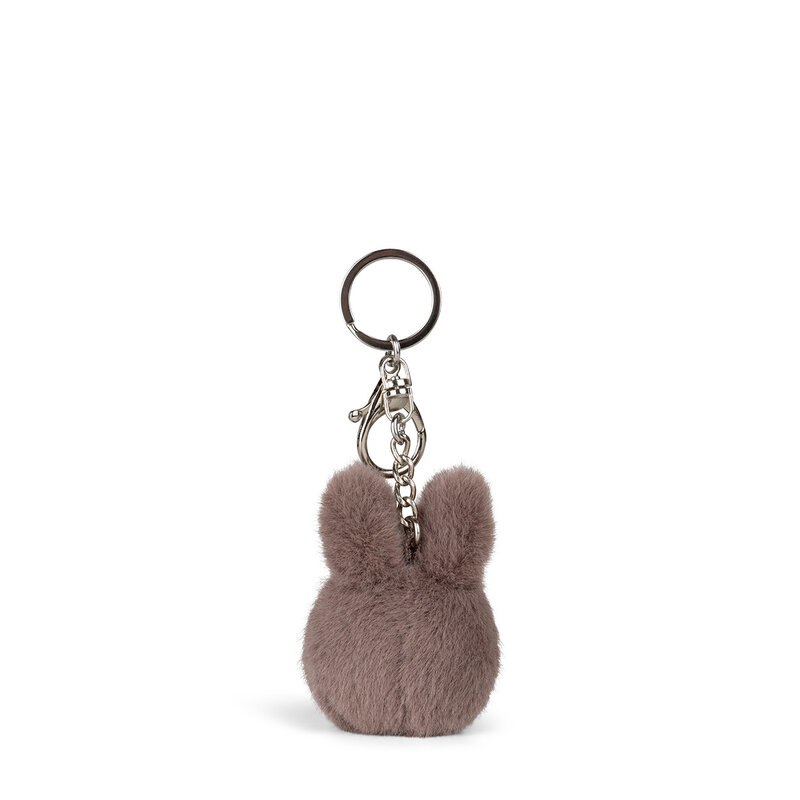 Miffy ECO Fuzzy Schlüsselanhänger Taupe - 8 cm - 3'nw