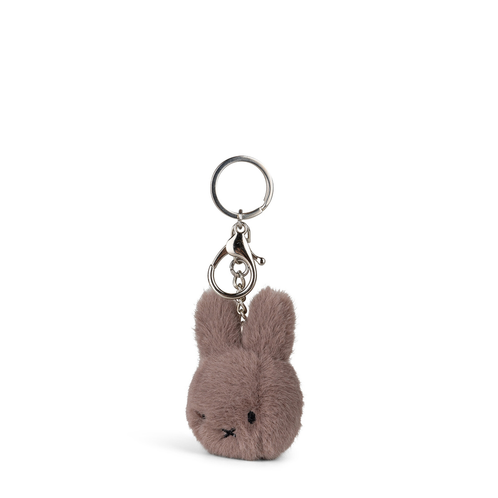 Miffy ECO Fuzzy Schlüsselanhänger Taupe - 8 cm - 3'nw