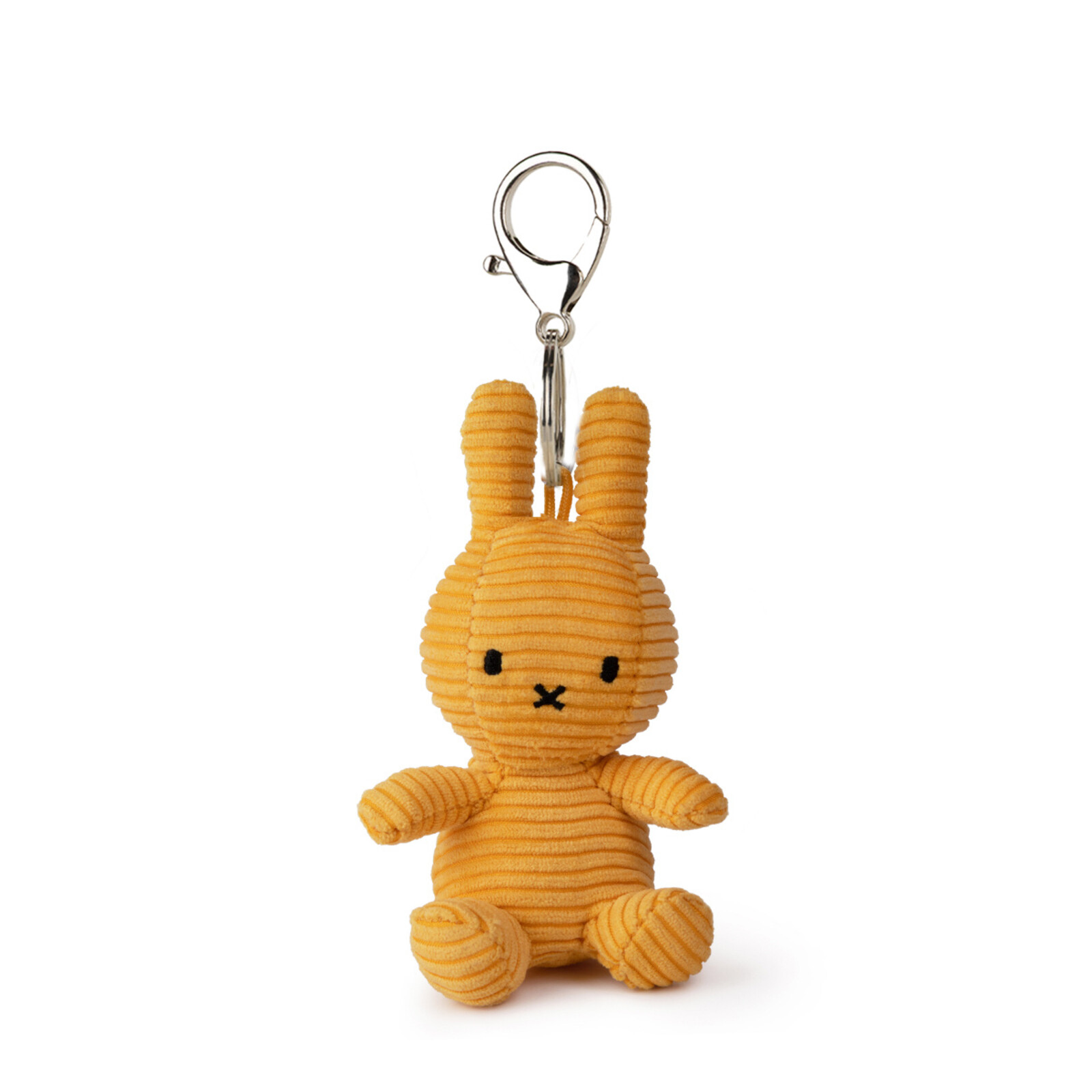 Miffy Keychain ECO Corduroy Yellow - 10 cm - 4"nw