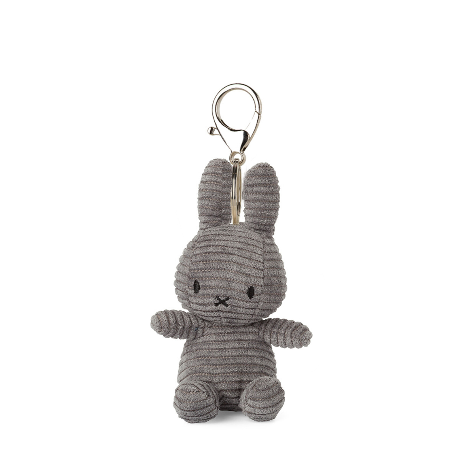 Miffy Schlüsselanhänger ECO Cord Grau - 10 cm - 4"nw