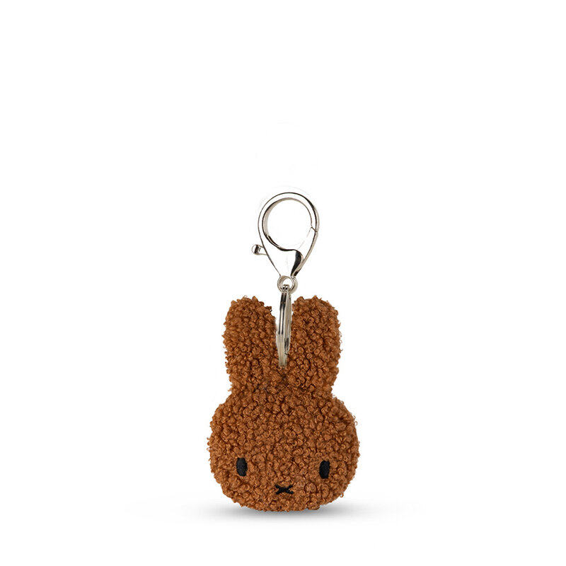 Miffy Schlüsselanhänger Tiny Teddy flach Zimt- 10 cm - 4''nw