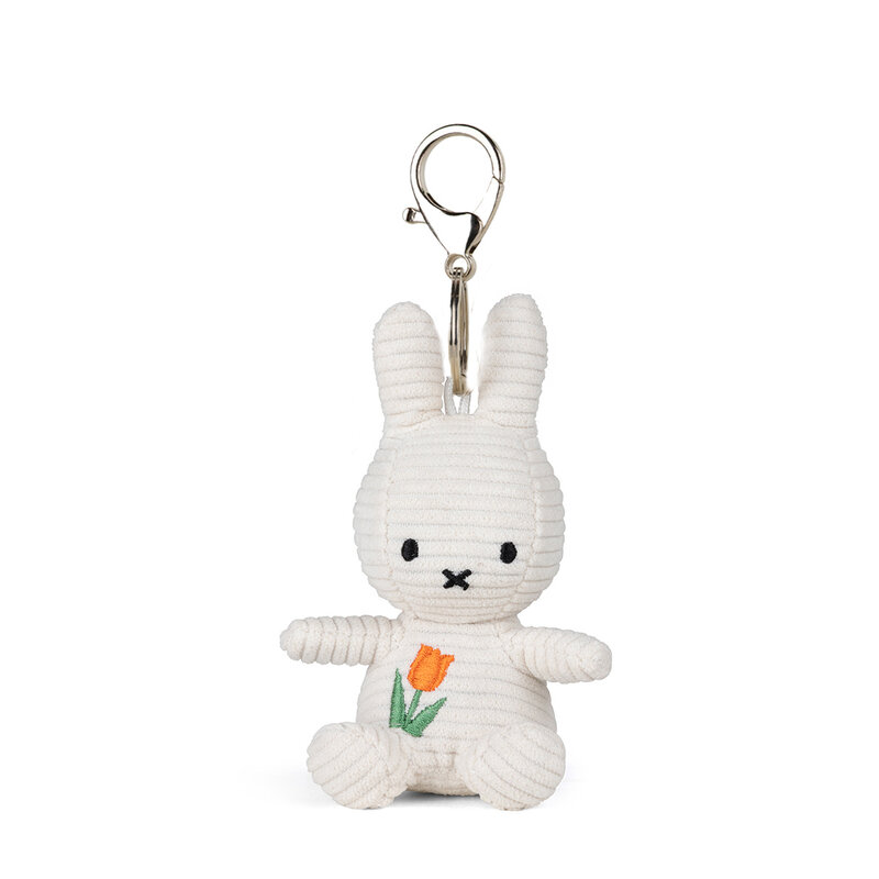 Miffy Tulip Keychain Offwhite - 10 cm - 4'' nw
