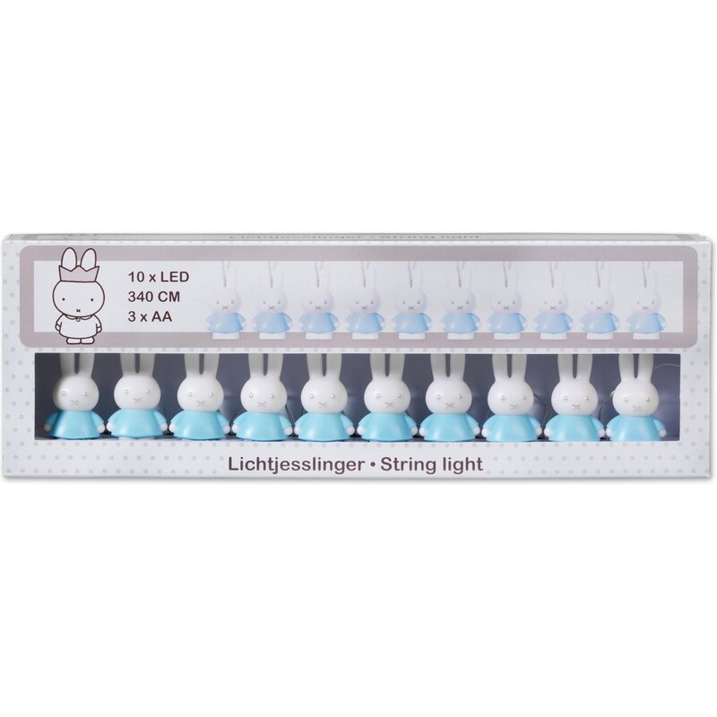 Miffy Lichterkette - blau
