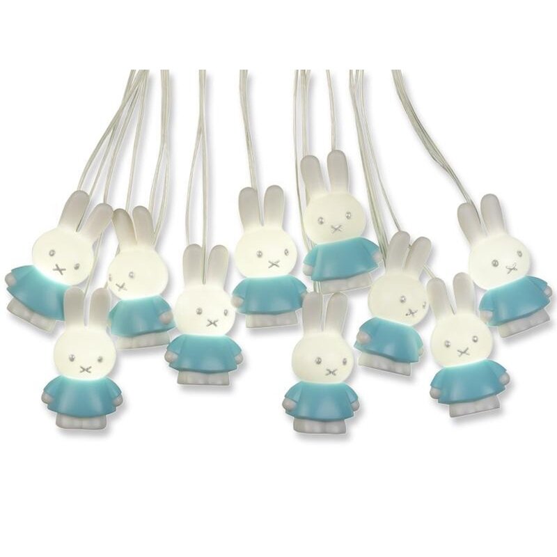 Miffy string lights - blue