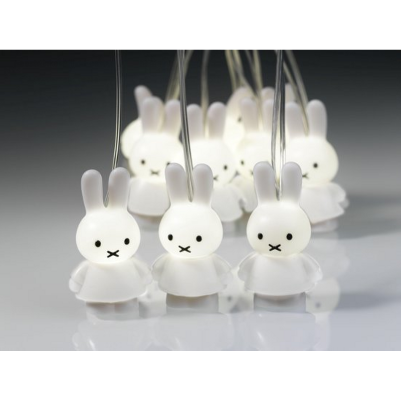 Miffy string lights - white