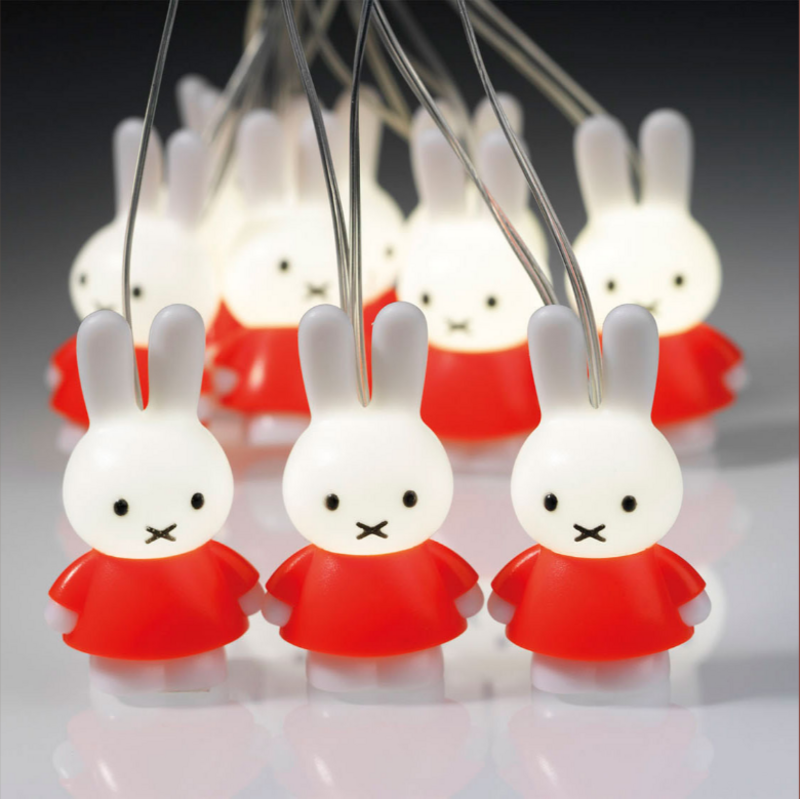 Miffy Lichterkette - rot
