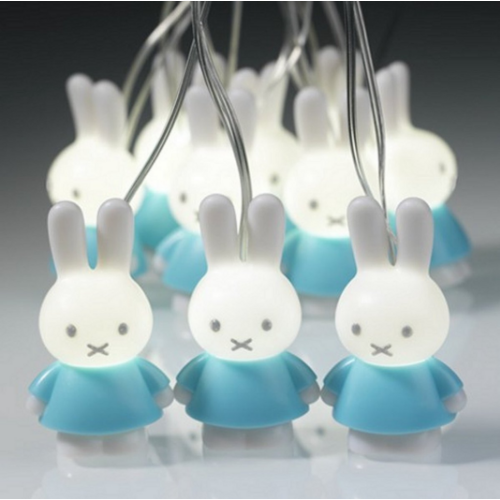 Miffy Lichterkette - blau
