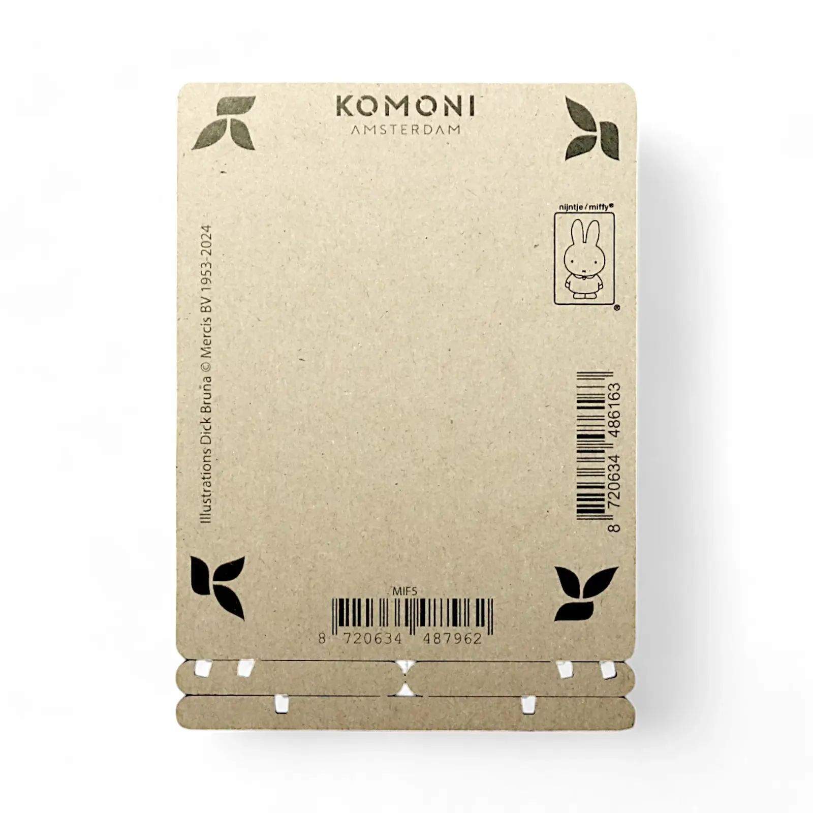 Miffy und der niederländischen Flagge pop-up art