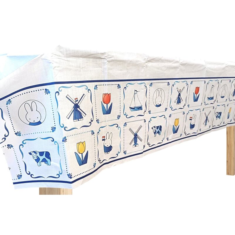 Tafelkleed Nijntje Delfts blauw (FSC, 120x180cm)