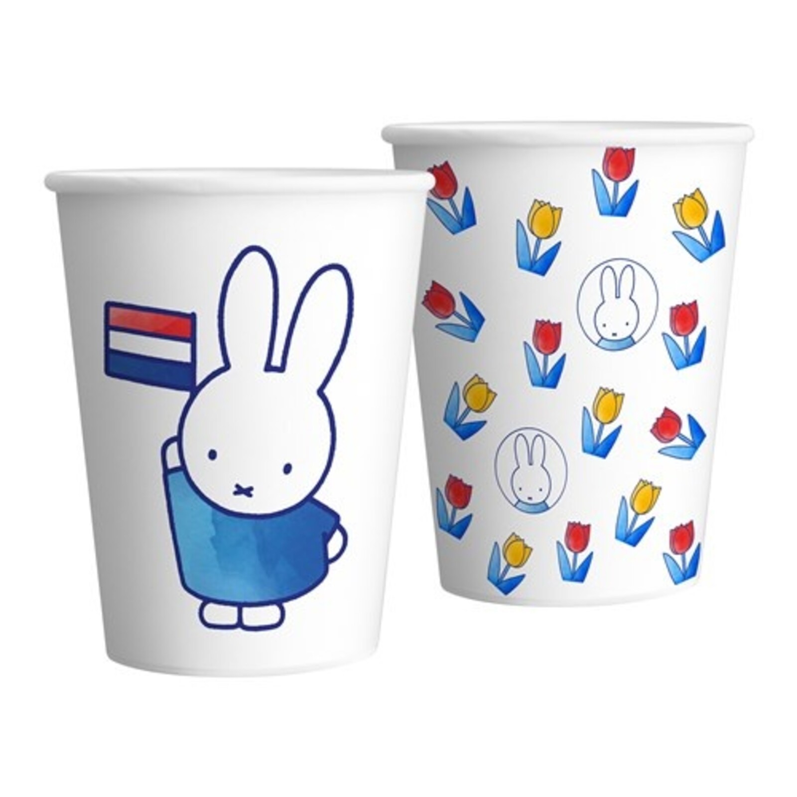 Miffy Delft Blue Cups (FSC, 250ml, 8 pcs)
