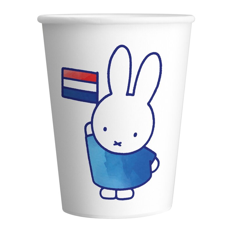 Miffy Delft Blue Cups (FSC, 250ml, 8 pcs)