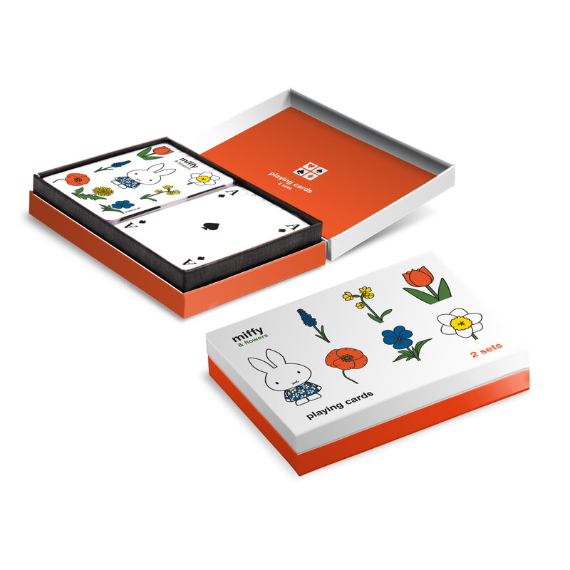 Miffy und Blumen Spielkartenset