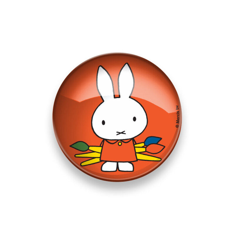 Glass magnet XL Miffy artist