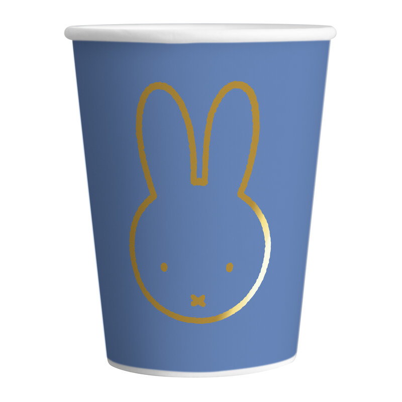 Bekers nijntje baby blauw 8 stuks