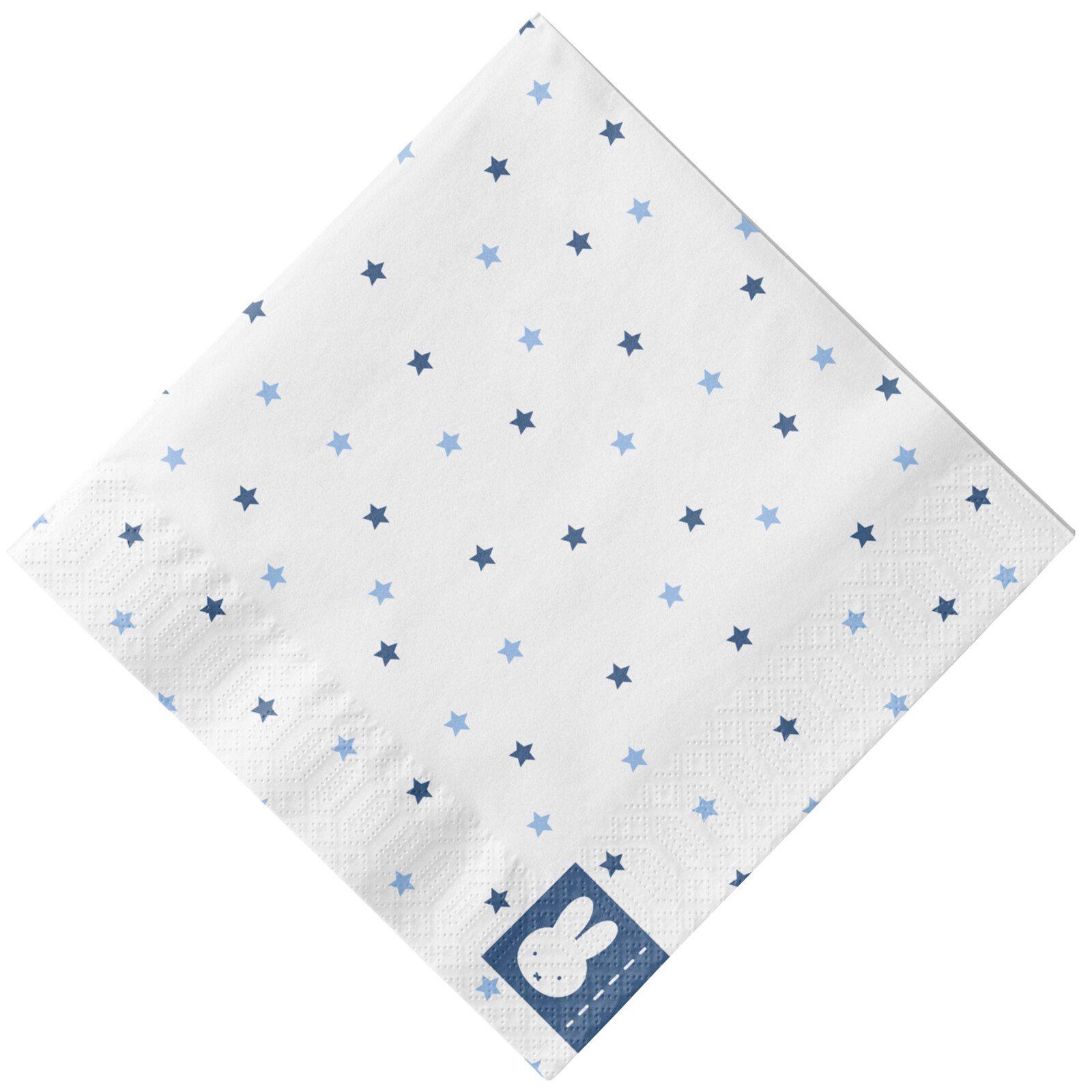 Napkins miffy baby blue 25 x 25 cm 20 pieces